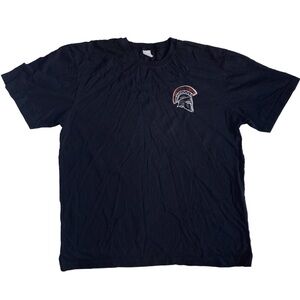 Collection by Christian Men’s Spartan Helmet Embroidered T-Shirt Size XXL